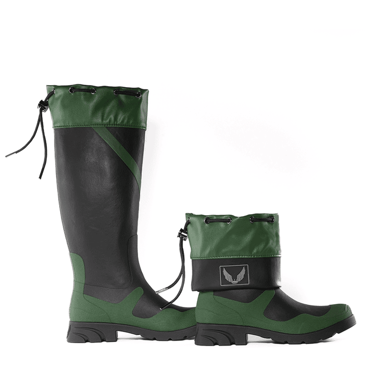 Green Glamazons Rubber Boots 